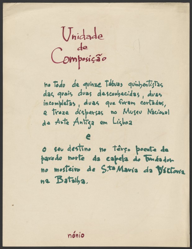 Unidade de composição Unidade de composição