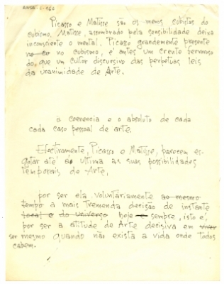 Picasso e Matisse são os Menos Cubistas do Cubismo