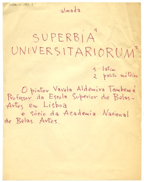 Superbia Universitariorum Superbia Universitariorum