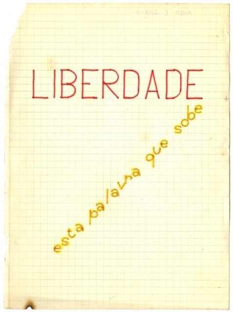 Liberdade: esta palavra que sobe