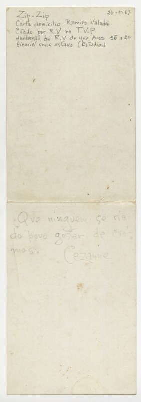 Esboço de Carta Esboço de Carta