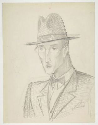 Estudo para o Retrato de Fernando Pessoa