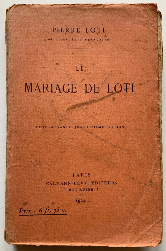 Le mariage de Loti 