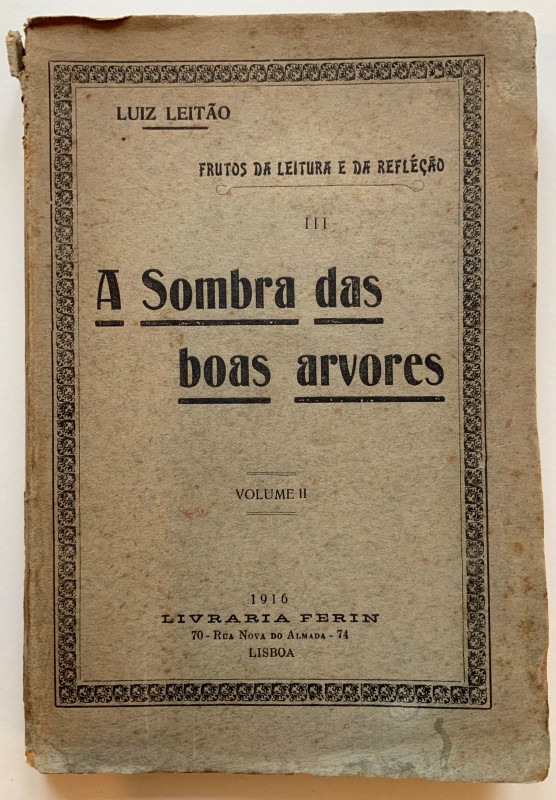 A Sombra das Boas Árvores