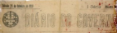 Estudo para o óleo «Decreto nº 18962 de 25 de Outubro de 1930, que criou o novo Tribunal de Contas», 1958