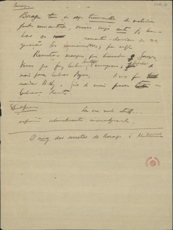 BNP/E3, 14A – 15