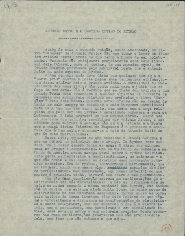 BNP/E3, 14A – 19