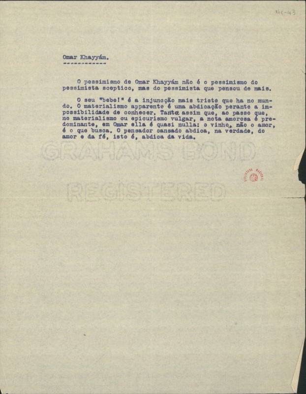 BNP/E3, 14C – 43