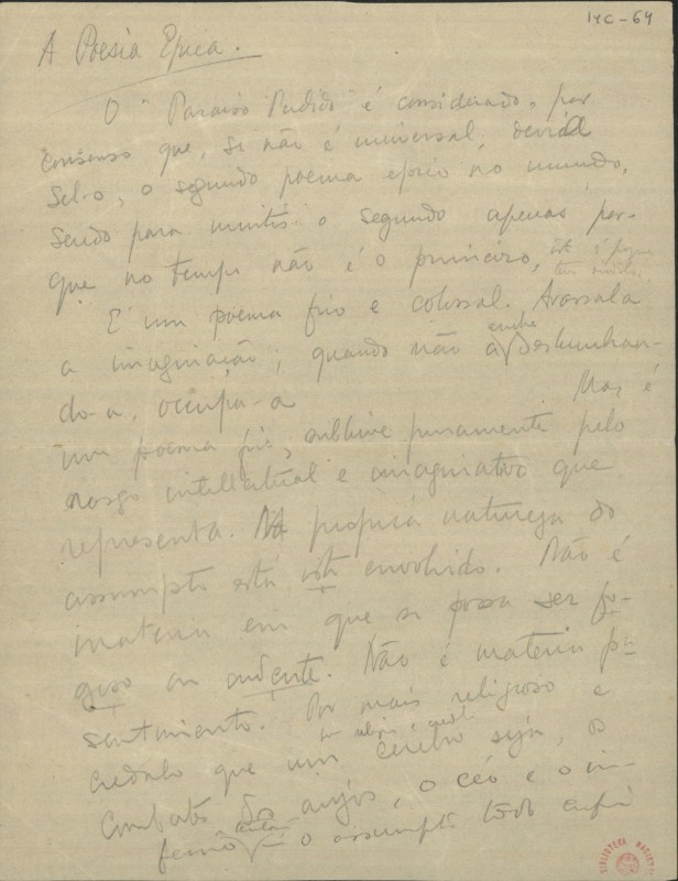 BNP/E3, 14C – 64