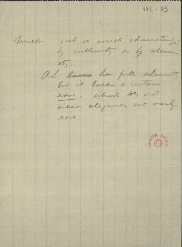 BNP/E3, 14C – 83