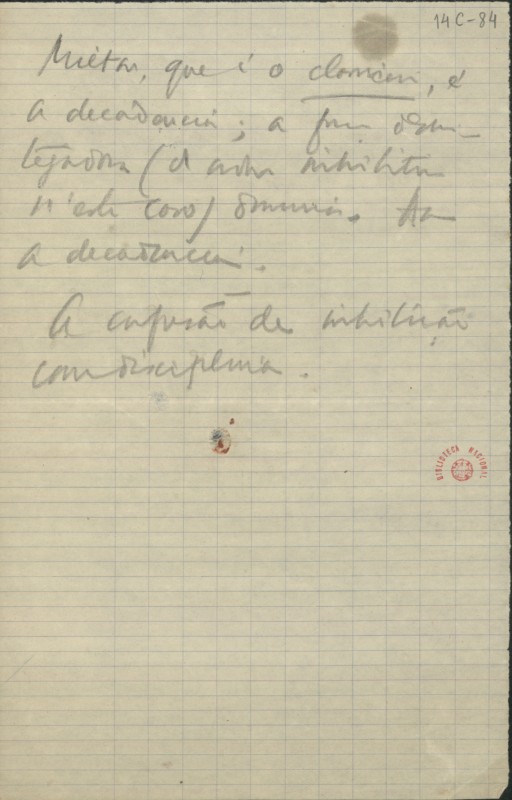 BNP/E3, 14C – 84