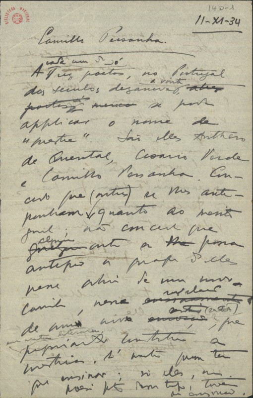BNP/E3, 14D – 1