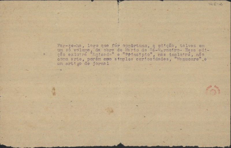 BNP/E3, 14E – 2
