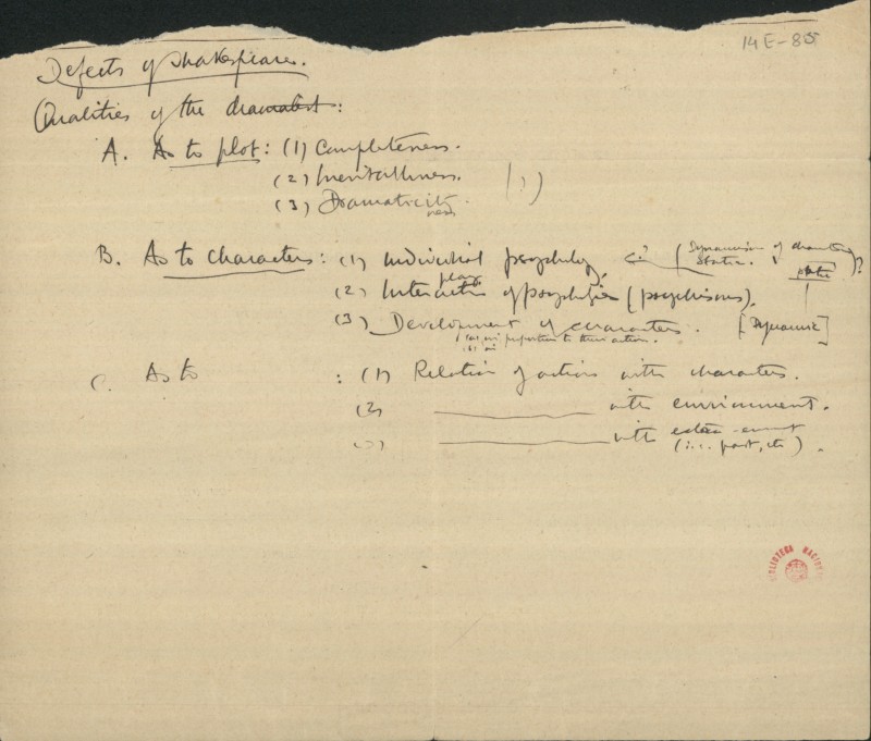 BNP/E3, 14E – 85