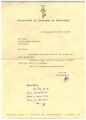 Carta da Manufactura de Tapeçarias de Portalegre a José de Almada Negreiros