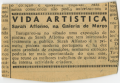 Vida Artística , Sarah Affonso, na Galeria de Março