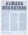 Almada Negreiros / Africano: filho de S. Tomé e neto de Angola