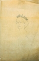 Estudo para retrato da Rainha Isabel II de Inglaterra