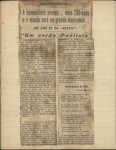 "O Mundo Avança... mais 200 anos e o Mundo será um Grande Manicómio..."