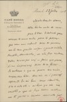 Carta a Maria Cardoso de Sá-Carneiro