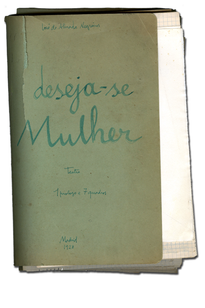 Negreiros, Almada, 1893-1970 Deseja-se mulher: dossier preparatório