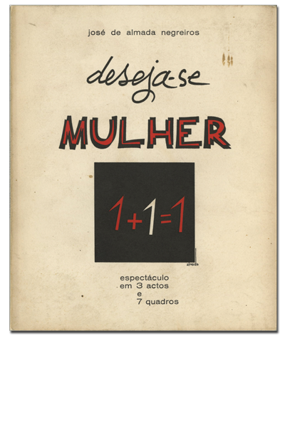 Negreiros, Almada, 1893-1970 Deseja-se mulher. 1959