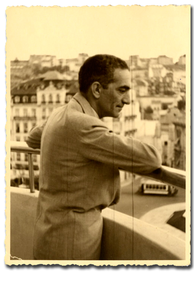 José de Almada Negreiros no Hotel Vitória [1934]