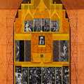 Os quinze painéis na Capela do Fundador