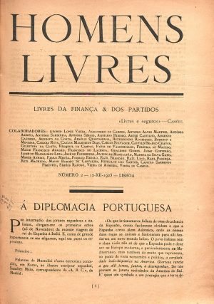 Homens Livres 1923